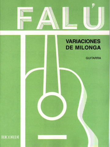 FALU Eduardo (1923- Argentina)<br><br>Variaciones De Milonga